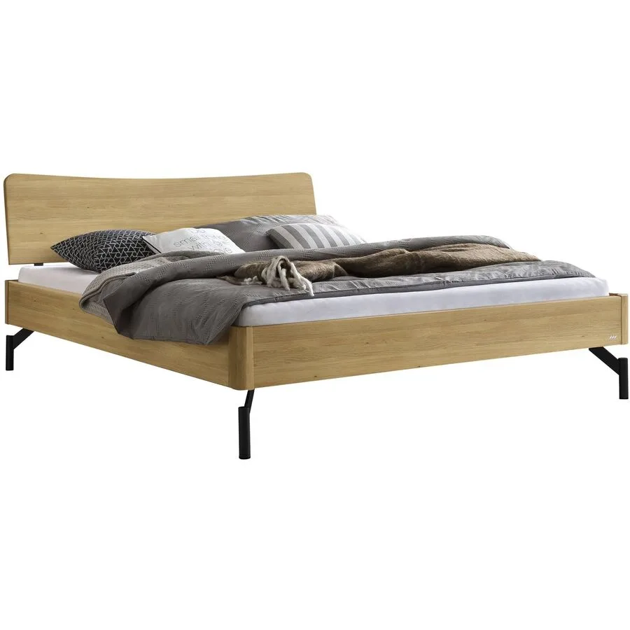 Hasena Bett Castello Natur Eiche Massivholz 160 x 200 cm