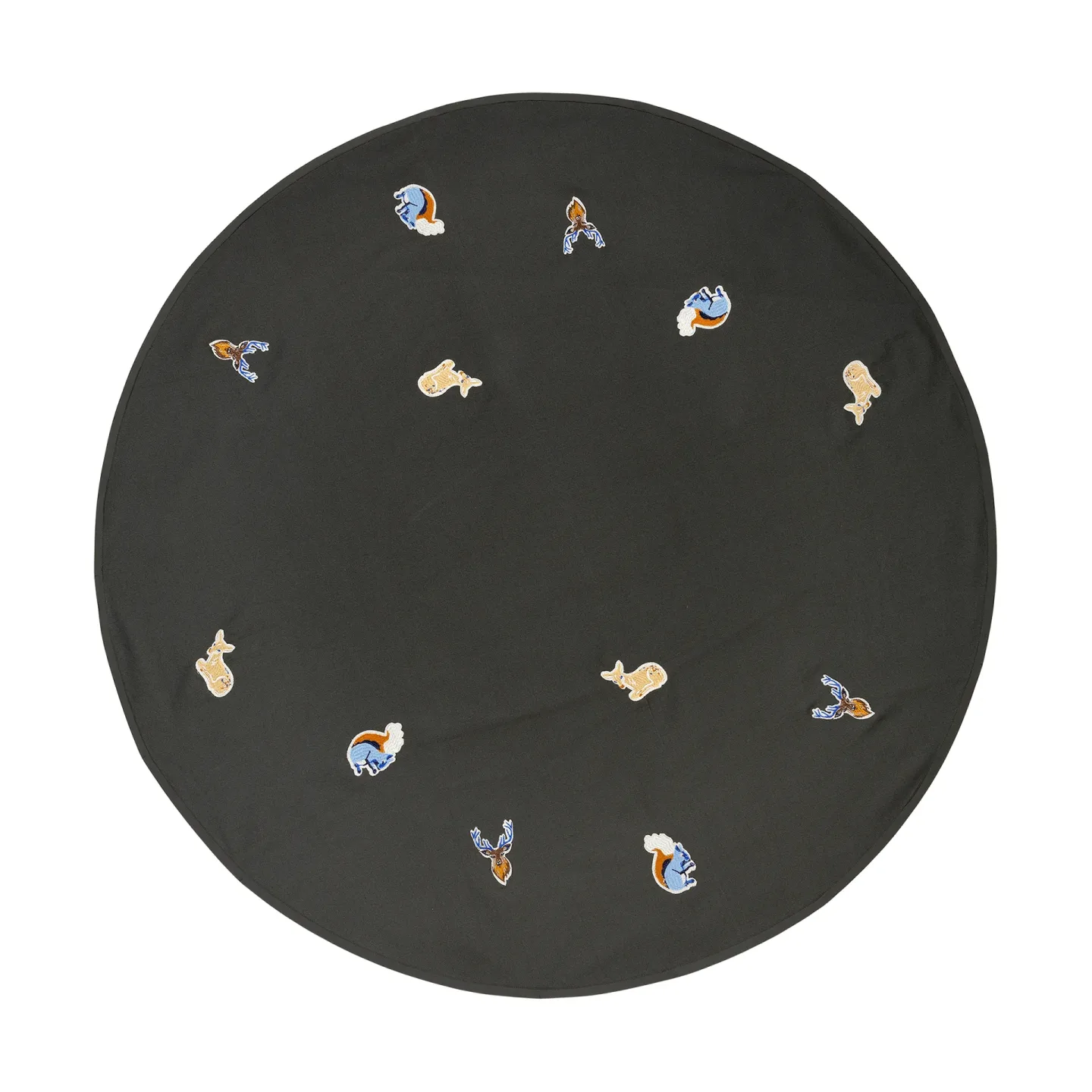 Broste Copenhagen Deer julgransmatta Forest Green