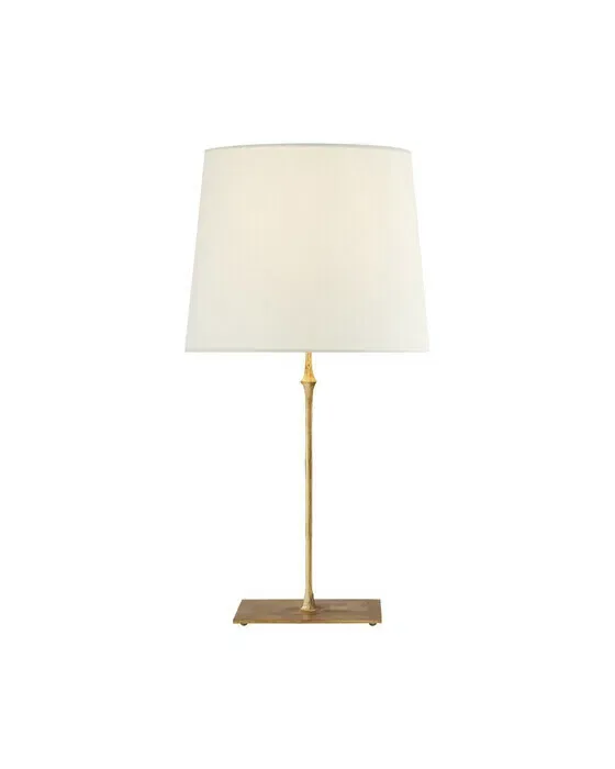 Dauphine Table Lamp Gilded Iron/Linen
