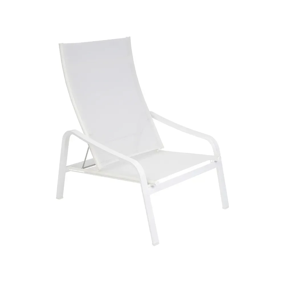Fermob Alize karmstol låg Cotton white (vit) (vit)
