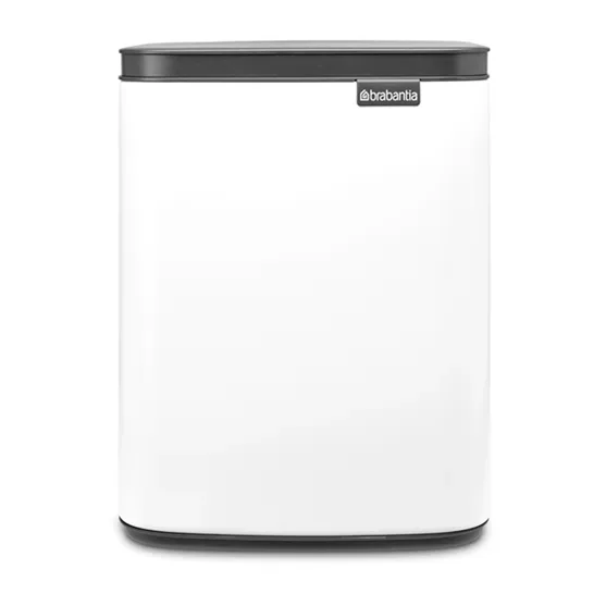 Brabantia Bo Abfalleimer 7 L weiß