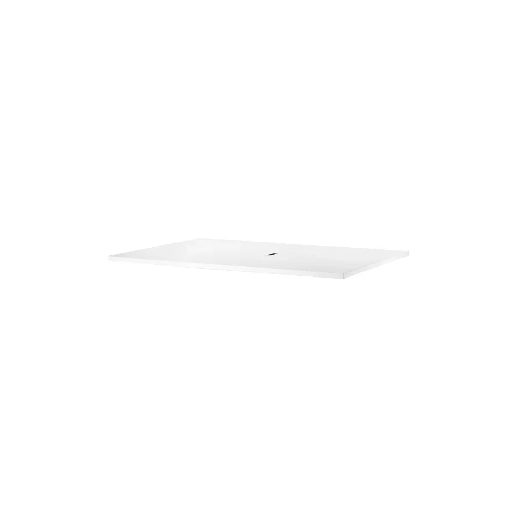 Works Works skrivbordsskiva vit laminat, 120 cm