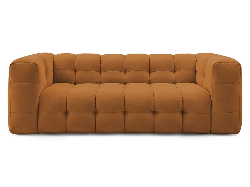 3er Sofa BOBOCHIC CLOUD Stoff gelb
