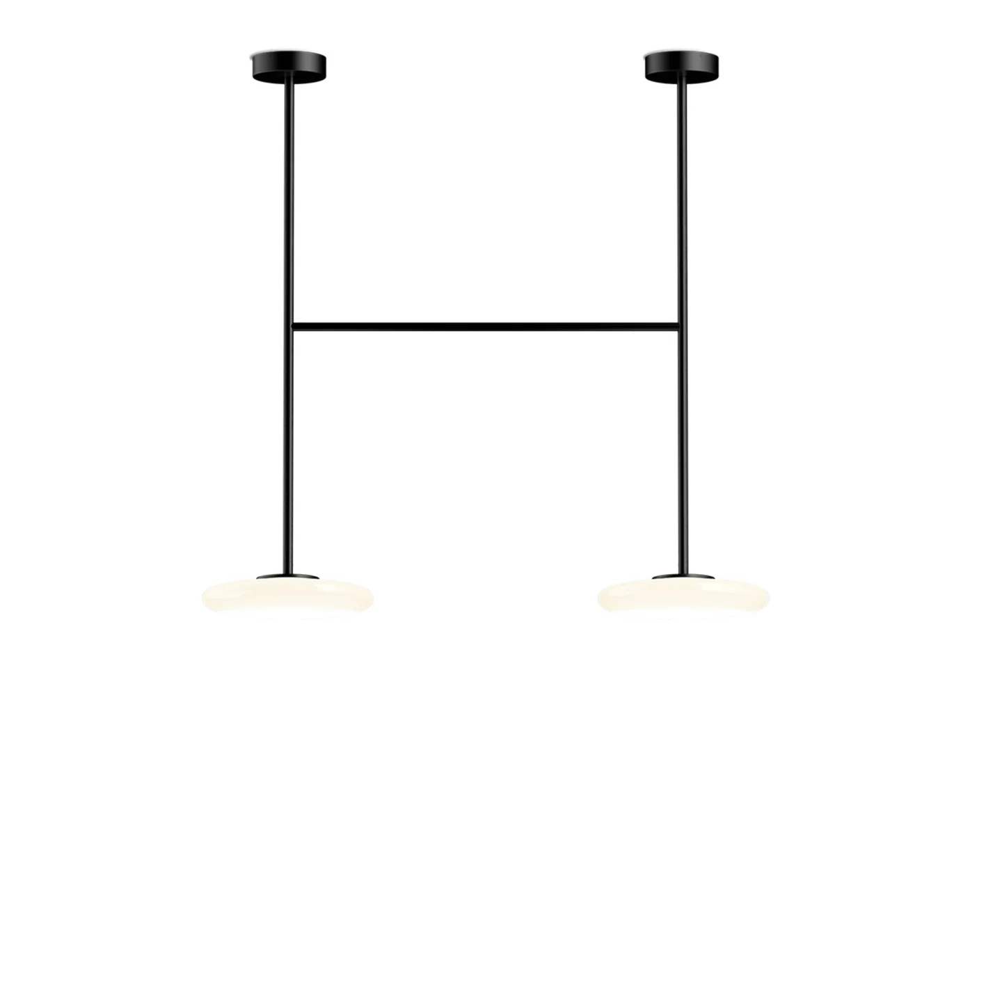 Marset - Ihana Ceiling x2 100, Black - Pendellampor - Joanna Laajisto - Glas/Metall