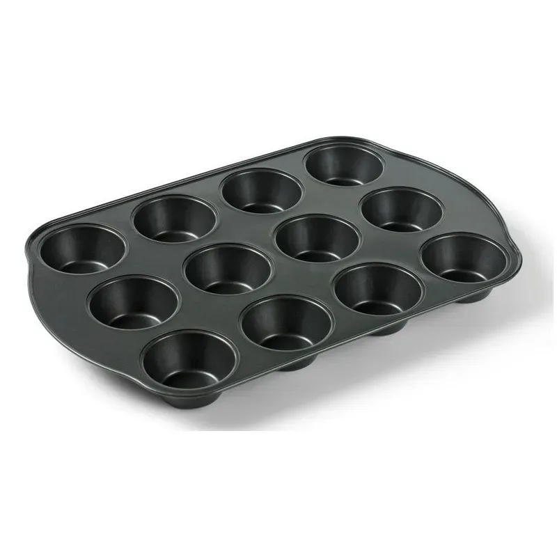Funktion Funktion Muffinblech nonstick 12 Löcher Schwarz