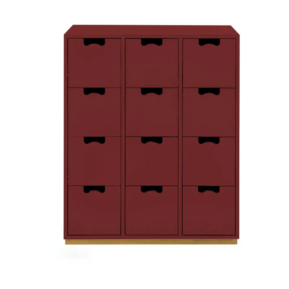 Asplund Snö B Kommode Brown red
