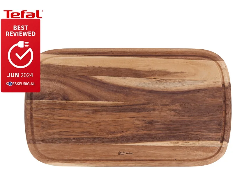 JAMIE OLIVER TEFAL Schneidebrett ACACIA Massives Holz braun
