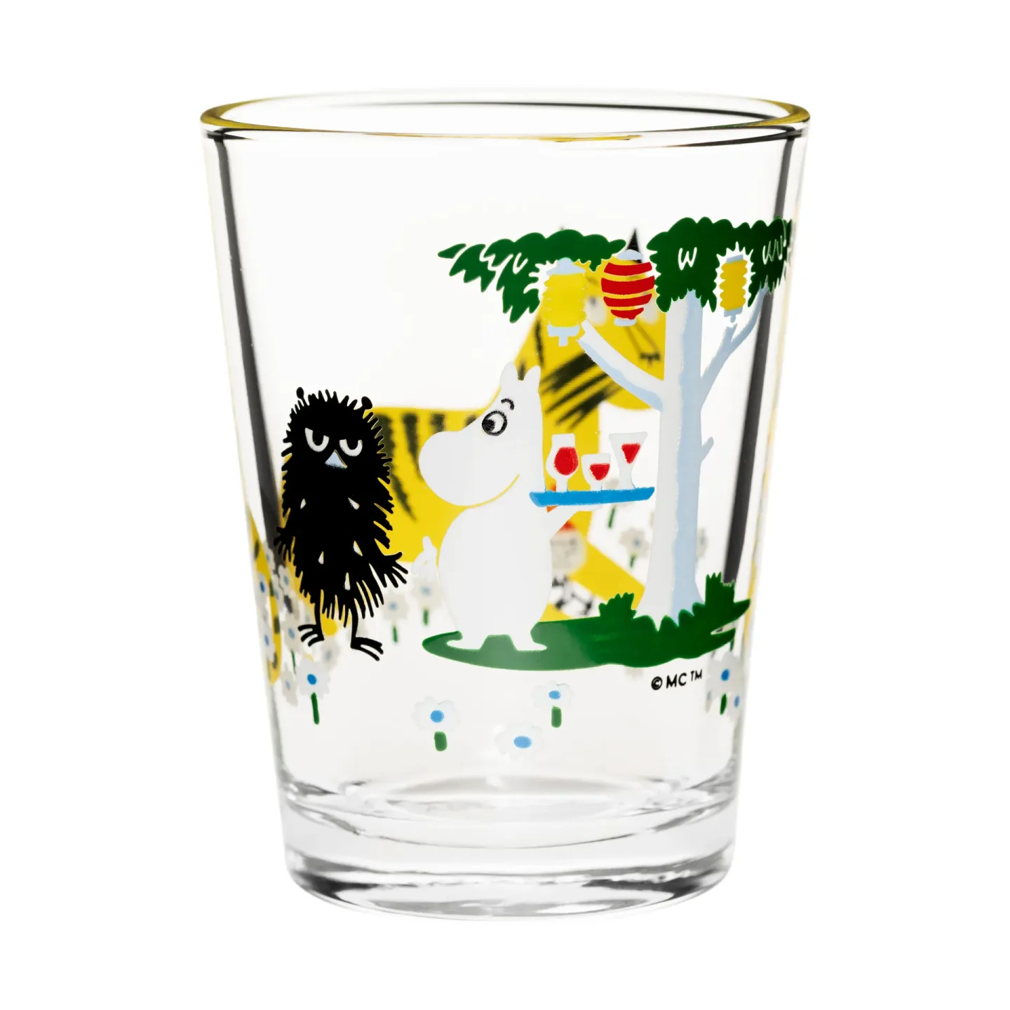 Moomin Arabia Mumin Glas 22cl Garden Party