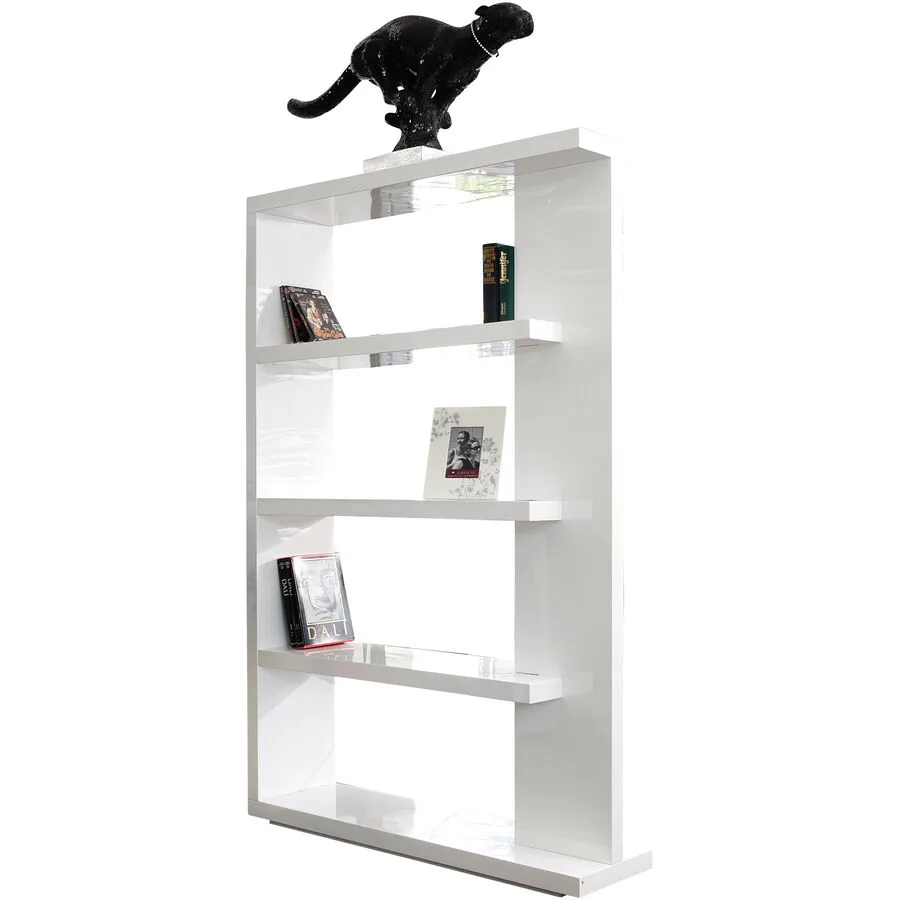 Regal Spruce Weiss MDF 128 cm 180 cm