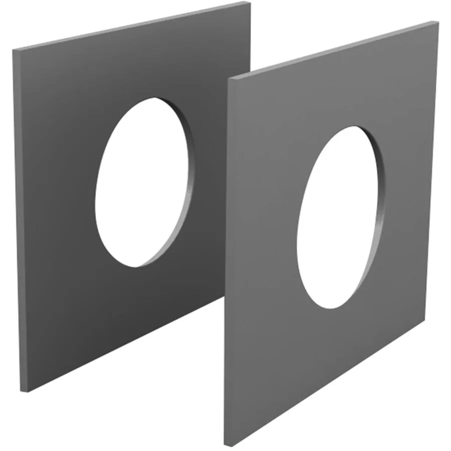 Umbauseiten Falun Grau MDF 90 cm 2.5 cm