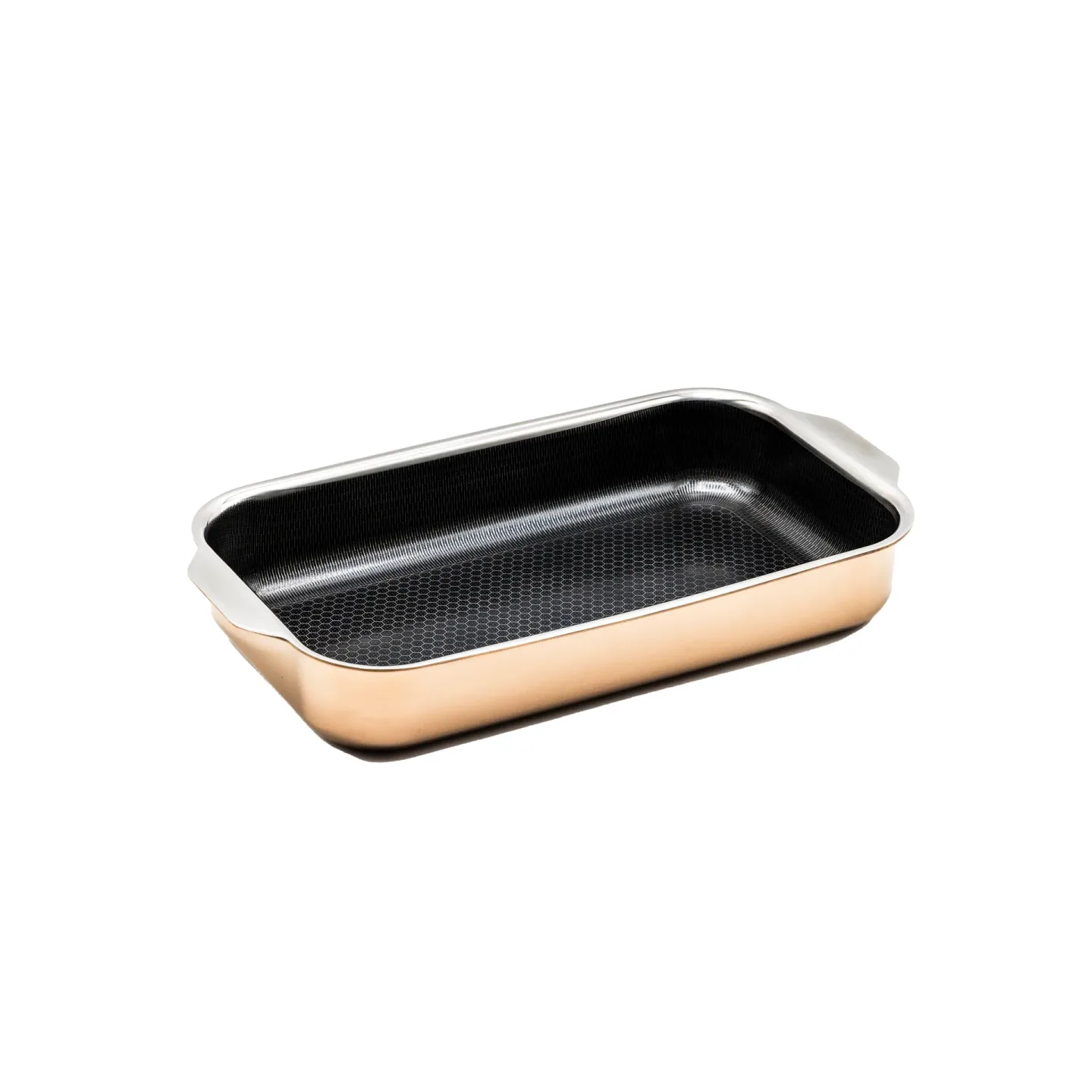 Hâws Hâws Santo Bräter Ofenform Hybrid-Beschichtung Rose Gold 32×18 cm