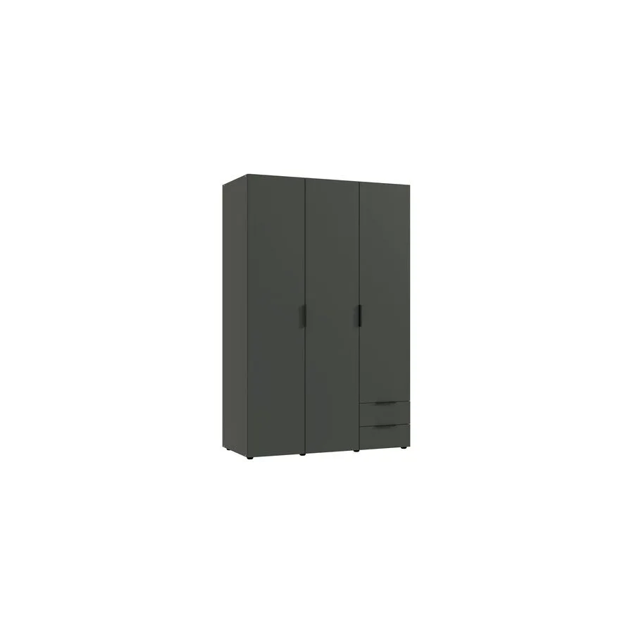 Kleiderschrank Modu graphit Holzwerkstoff B 120 cm