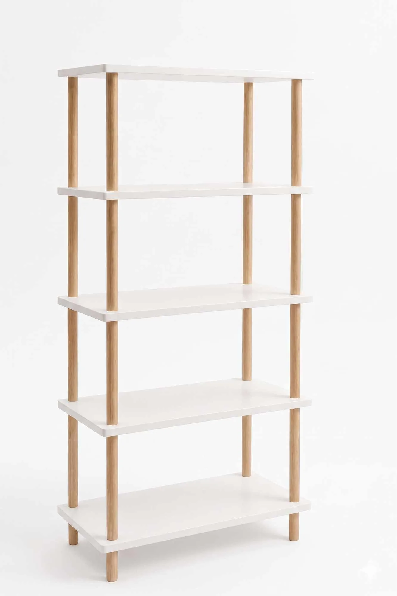 Ryrhyrdhonar Bokhylla 60x136x25 cm - Vit