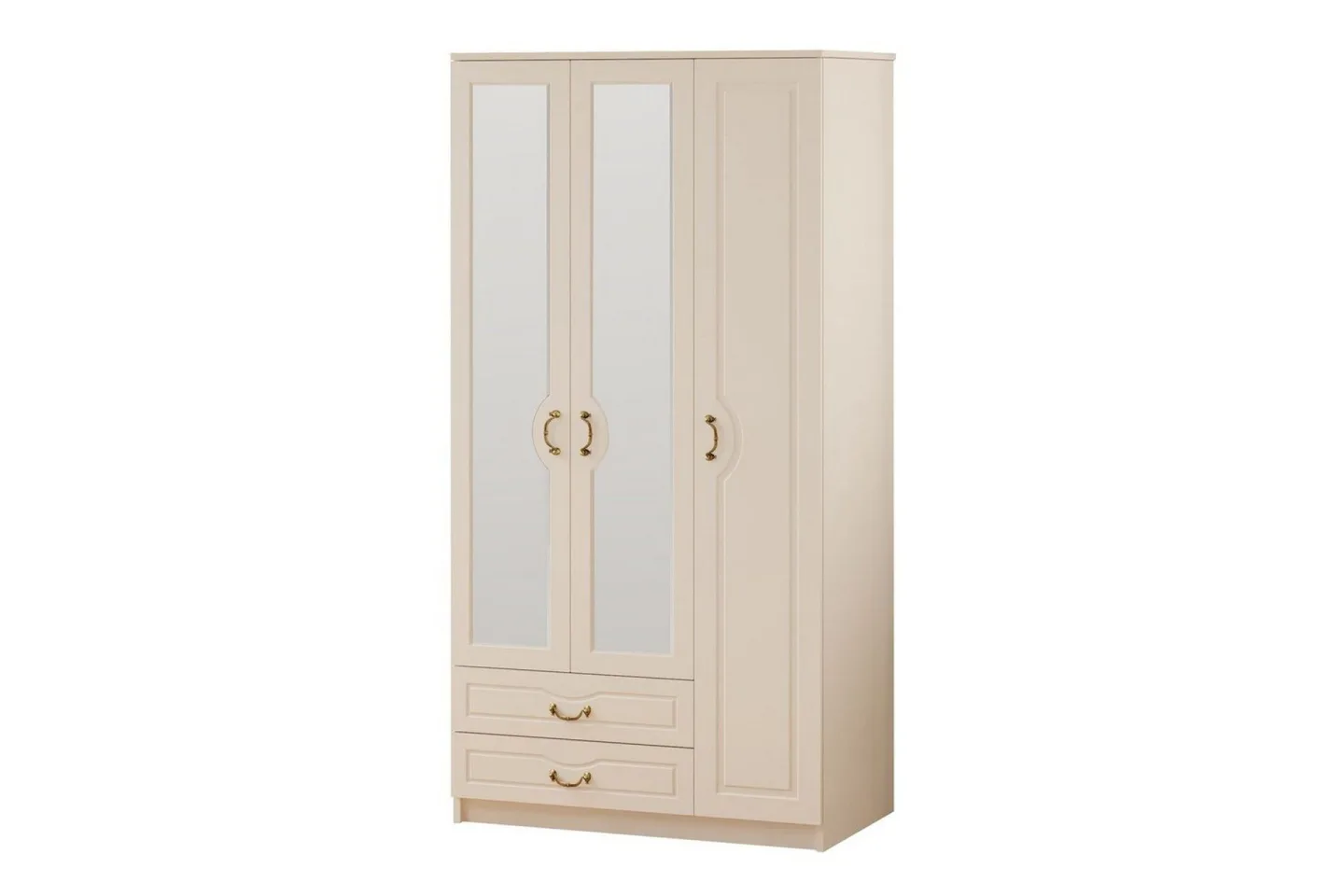 Beyric Garderob 105x210 cm - Matt Vit
