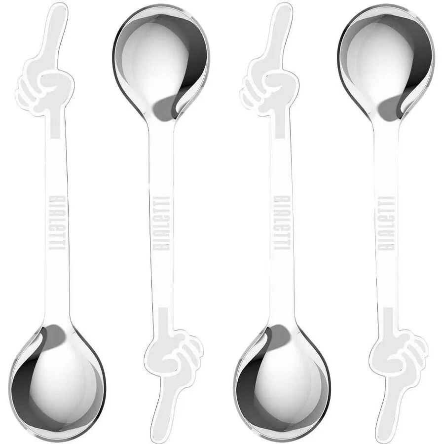 Löffel-Set Bialetti Silber Stahl