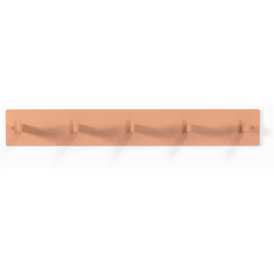 Spinder Design Garderobenleiste Hesta terracotta Stahl H 10 cm 5