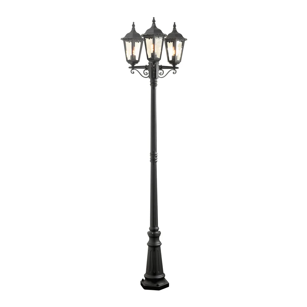 Konstsmide - Firenze 220cm - Stolpe - Svart