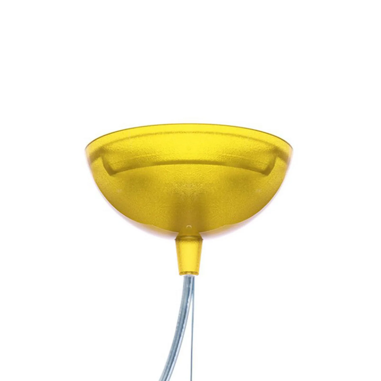 Small FL/Y Pendelleuchte Gelb - Kartell - Wohnzimmer - Design - Kunststoff - Einflammig