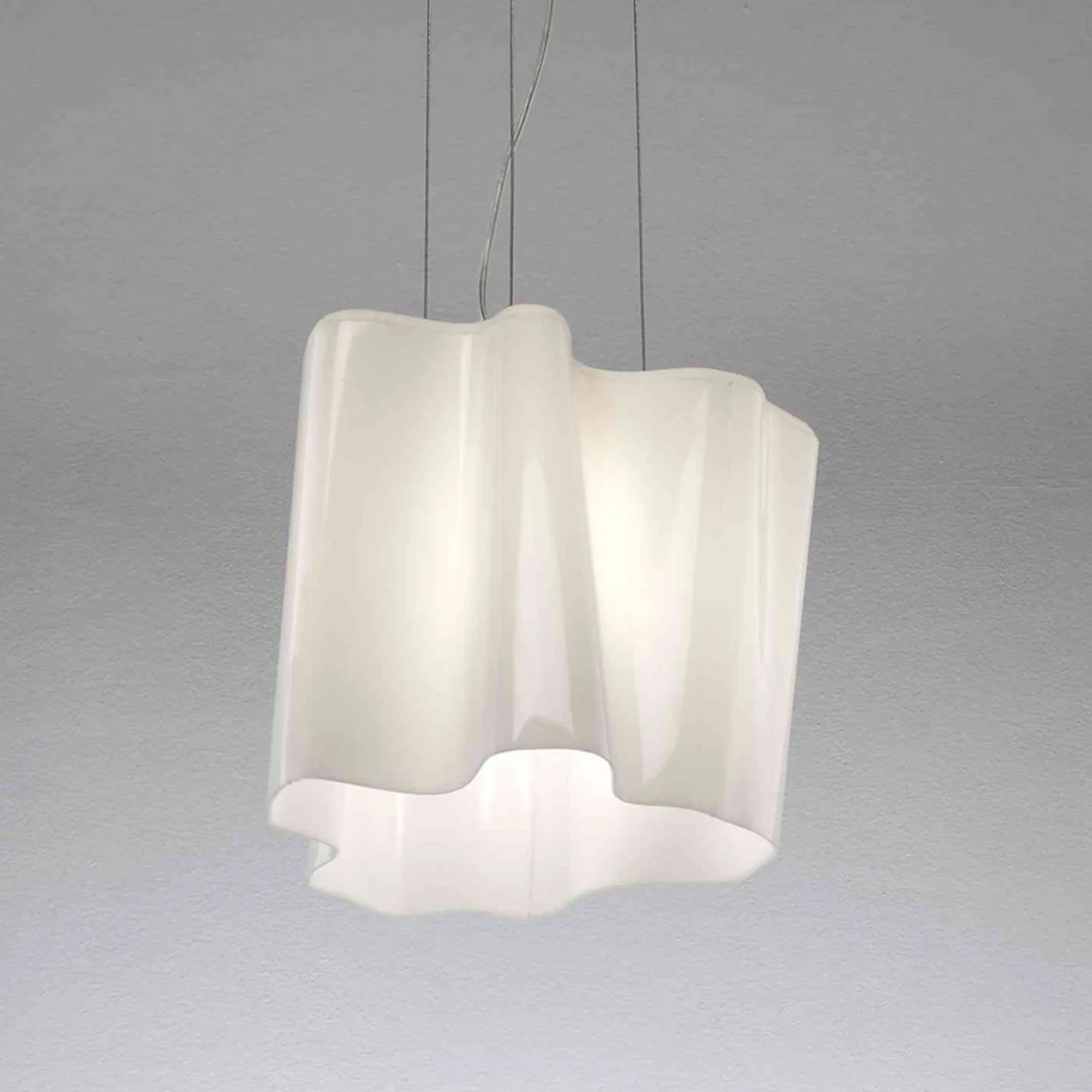 Logico Mini S Pendelleuchte - Artemide - Wohnzimmer - Design - Glas - Einflammig