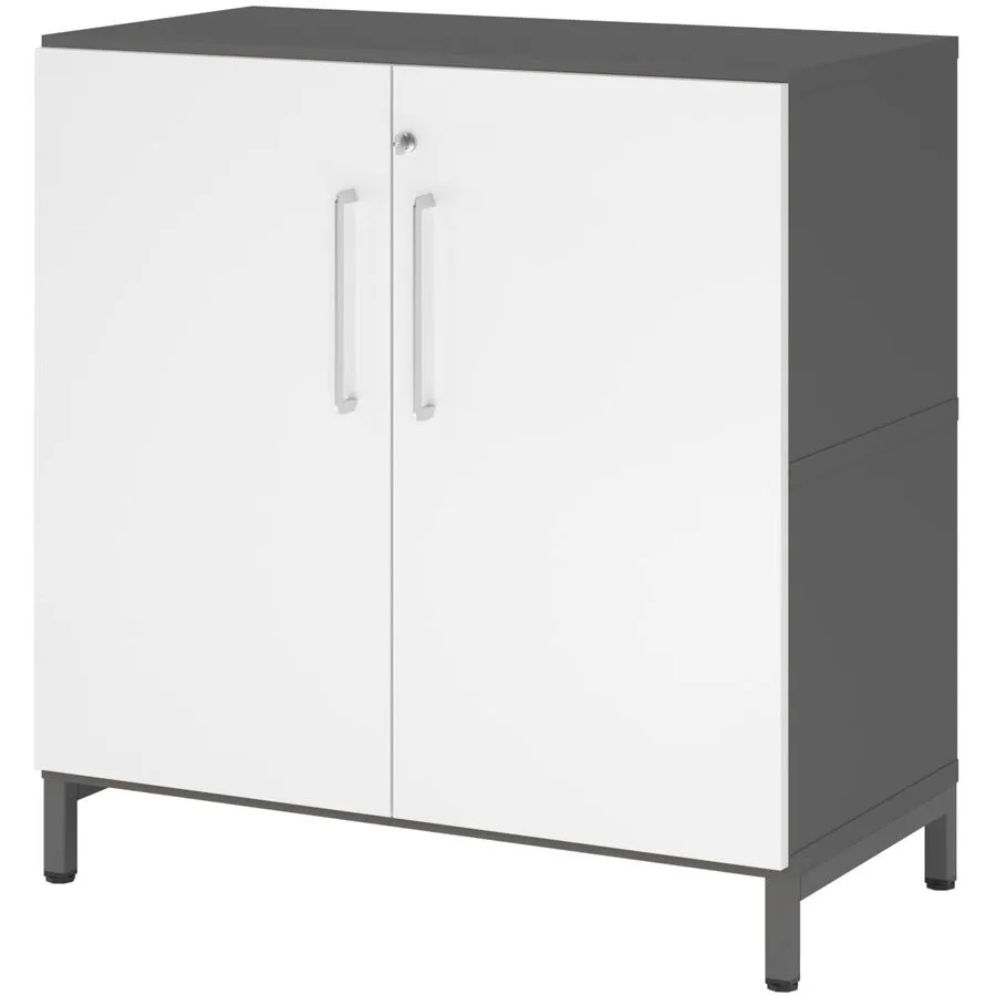 Aktenschrank Flexwall weiss Holzwerkstoff B 41.7 cm H 82.8 cm
