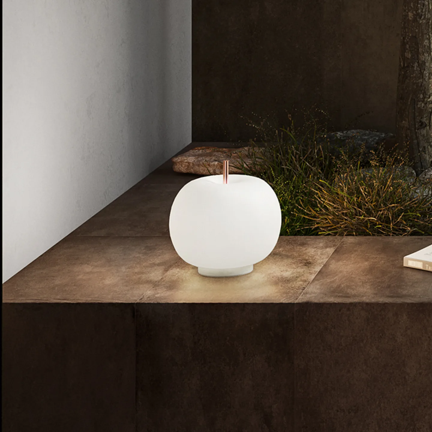 Kushi 16 Bordslampa Brass - KDLN - Vardagsrum - Design - Glas - Klot
