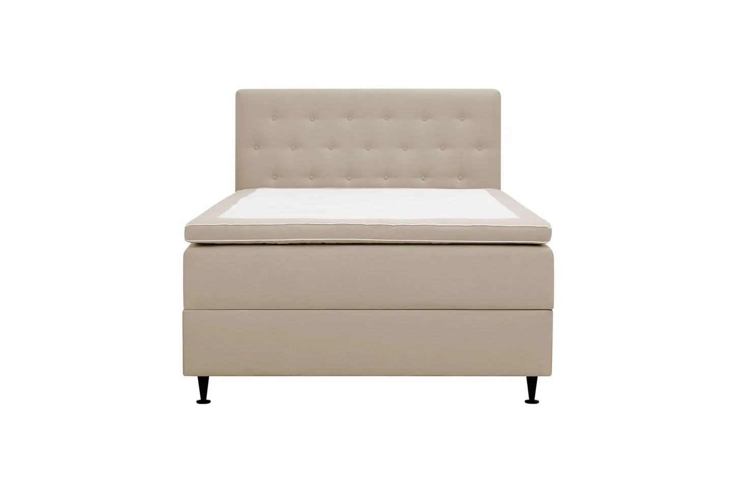 HVILA Plus Komplett Sängpaket med Förvaring 120x200 cm - Beige