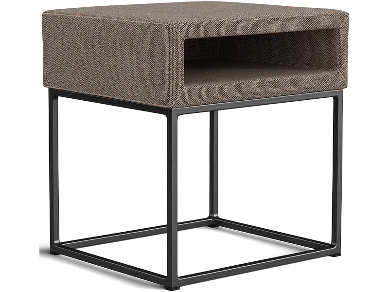 Nachttisch SWISS HOME STYLE AMBER 45x40x45cm sand