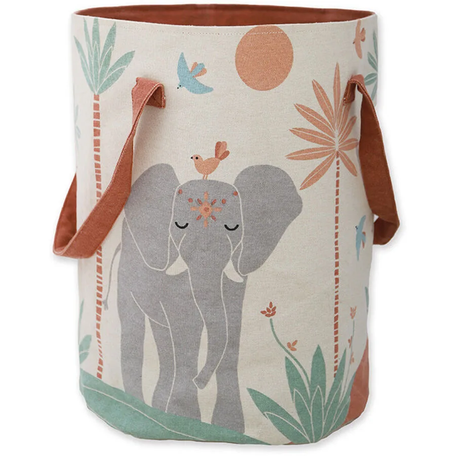 Aufbewahrungskorb Adliswil Multi H 40 cm - Material: Baumwolle