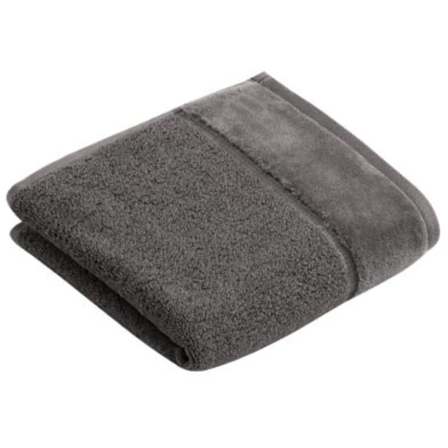 Vossen Gästetuch Pure Lavastone 100% Bio-Baumwolle