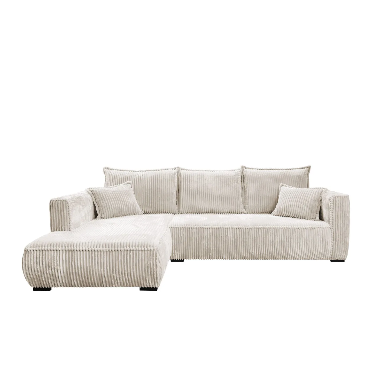 Puente 4-sits Soffa med divan - beige