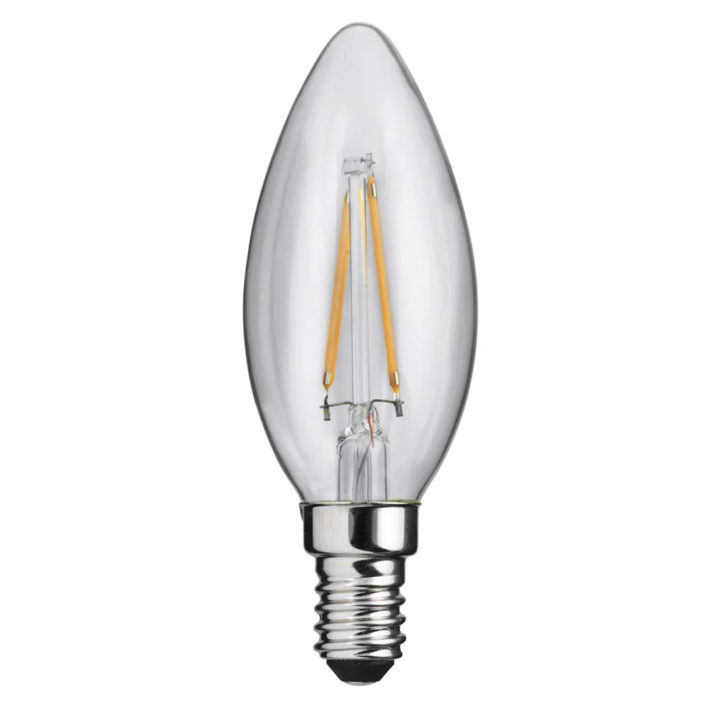 Unison - LED E14 kronljus 2W 2700K - Ljuskälla - Transparent