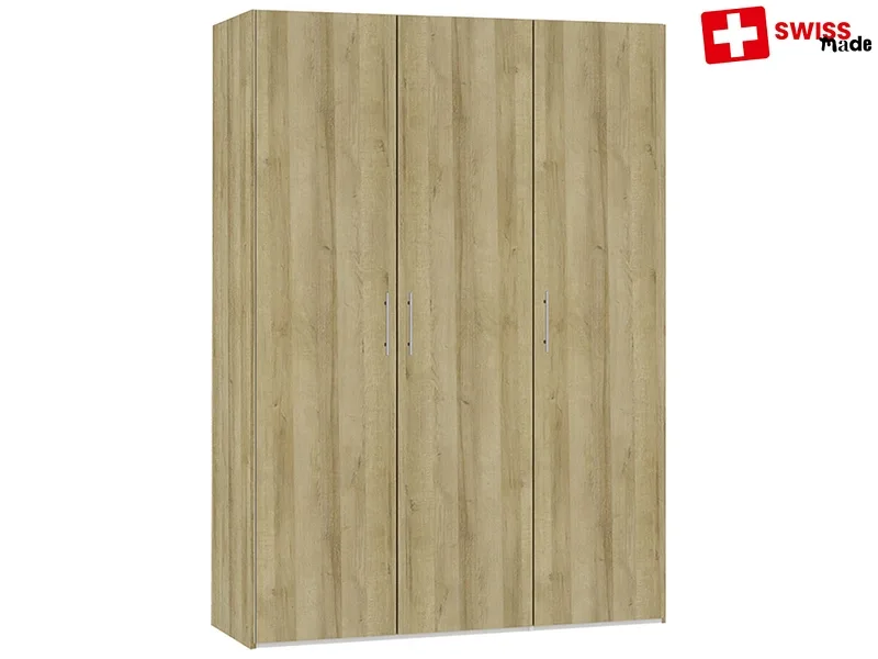 Drehtürenschrank SION eiche 3 Türen
