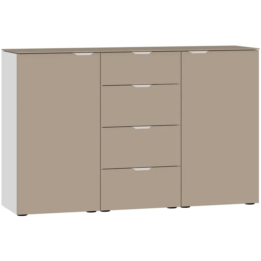 Kommode Arena Beimöbel Nougat Holzwerkstoff B 135 H 87 cm