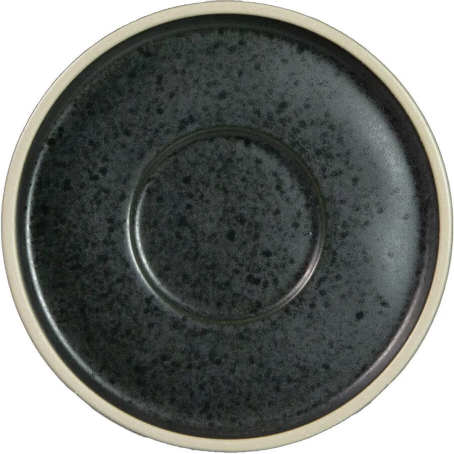 Untertasse Calypso sepia Stoneware D 12 cm 1 Stk