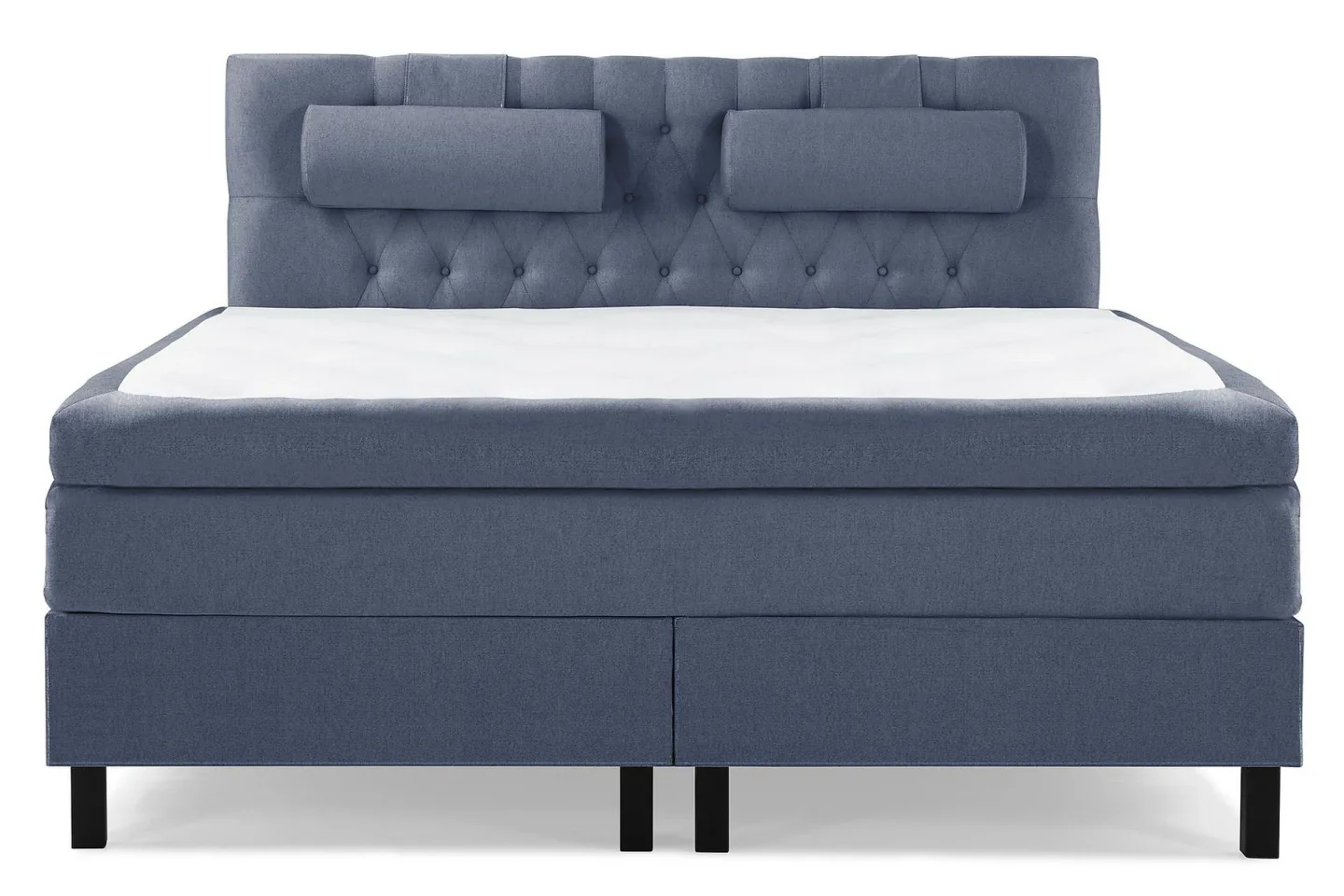 Lucky Komplett Sängpaket 160x200 Polyeter Diamant - Nackkudde Stor Mörkblå