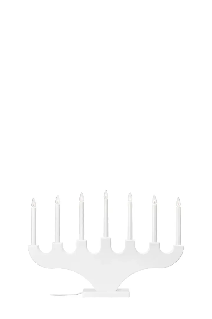 Spira Adventskerzenhalter Weiß 60 cm