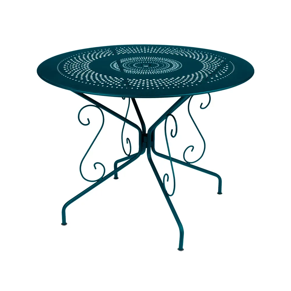 Fermob Montmartre bord Ø96 cm Acapulco blue (blå)