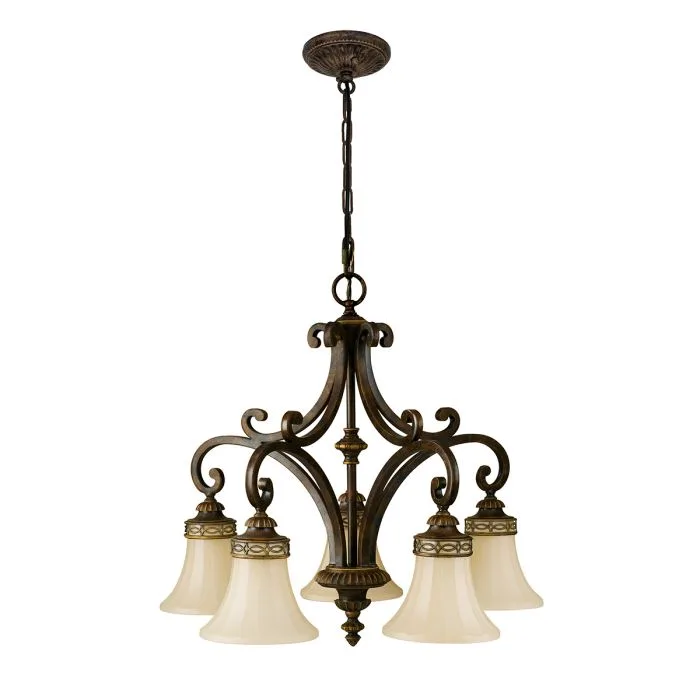 Elstead Lighting - Drawing Room Ø64 - Taklampa - Brons