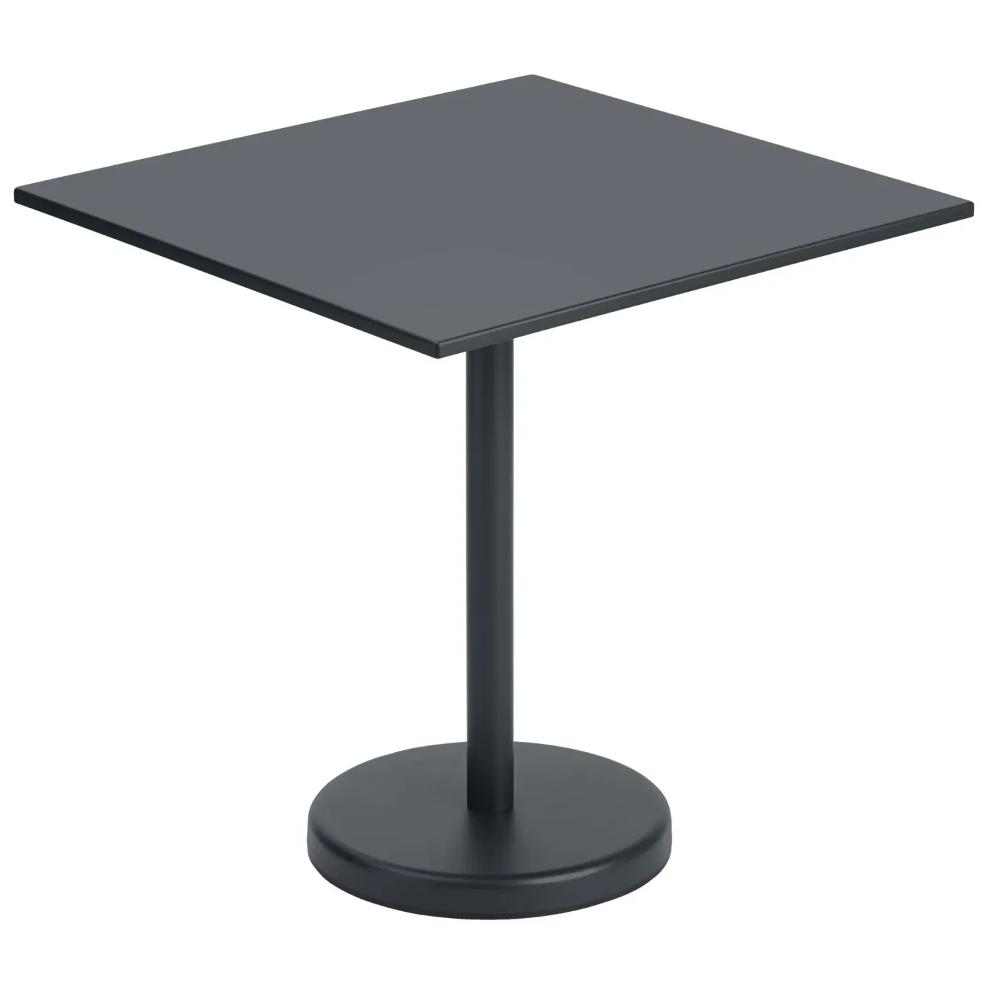 Muuto Linear Steel bord 70x70 cm Black
