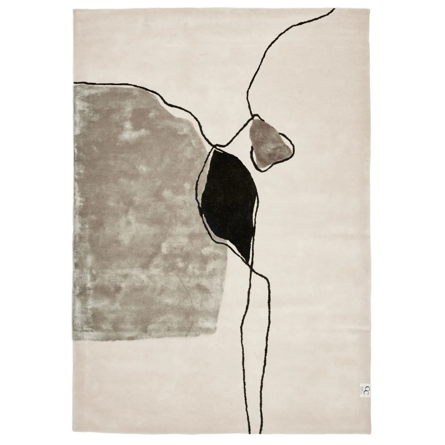Abstract matta ivory