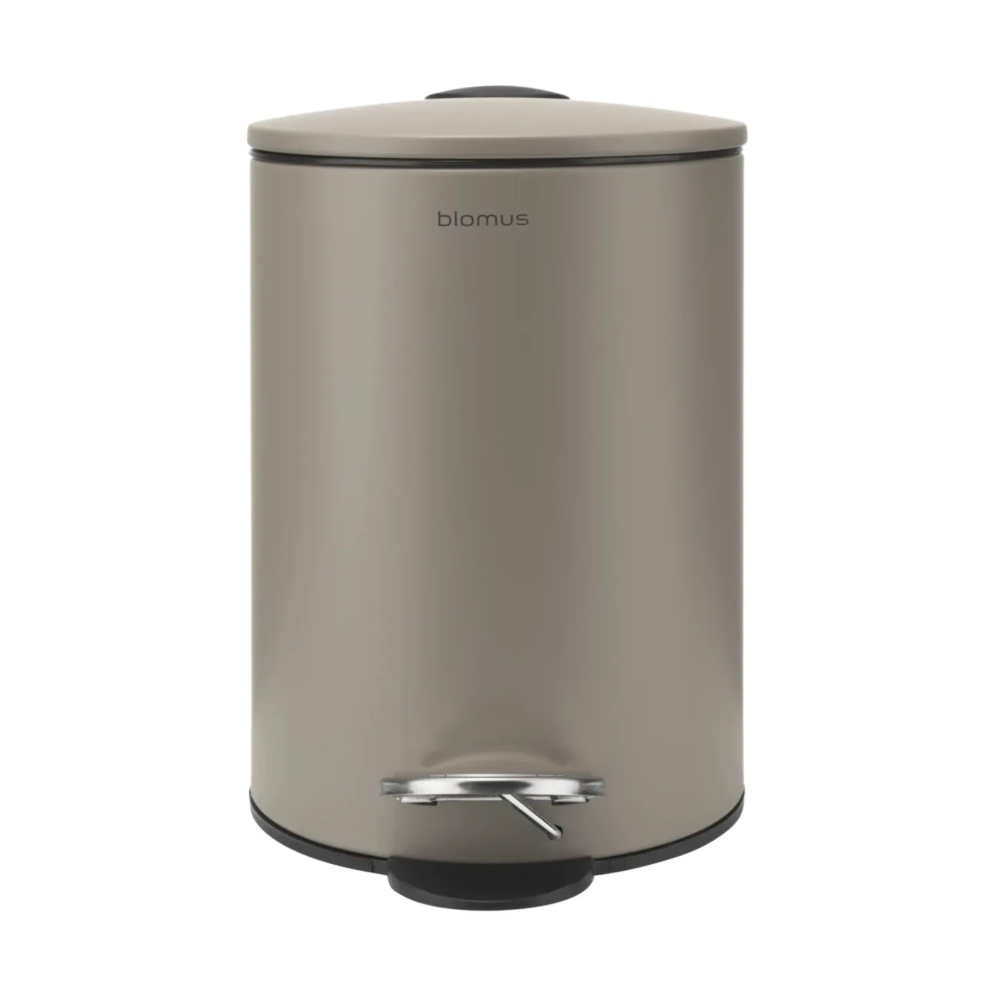 blomus Tubo Treteimer 3 L Taupe