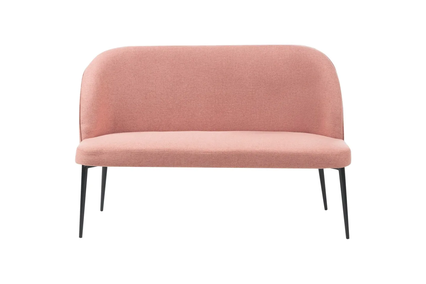 Osbyn Soffa 2-sits - Svart/Rosa