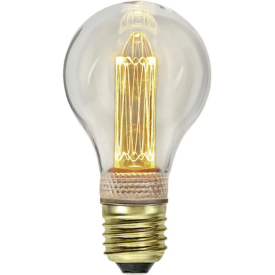 Bulbs Leuchtmittel Bulb Glas E27 2.3 W - Farbe: Transparent - LED - Lichtfarbe: Kerzenlicht - LED Leuchtmittel