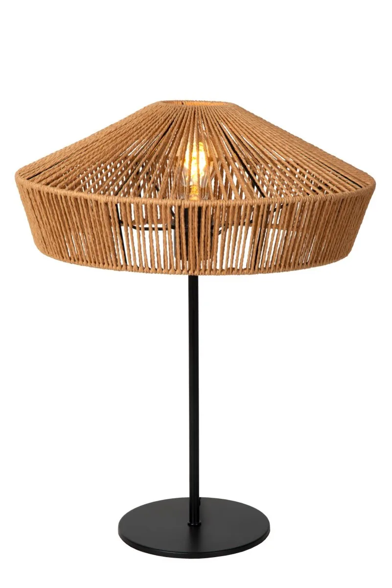 Lucide - Yunkai 50cm - Bordslampa - Natur
