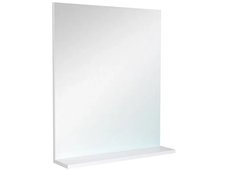 Badezimmerspiegel rechteck SAYA 60x57.6cm weiss