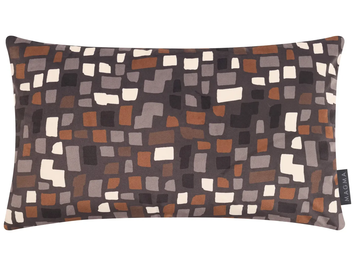 Magma Kissenhülle Mosaic Anthrazit 30x50 cm | Schubiger Möbel
