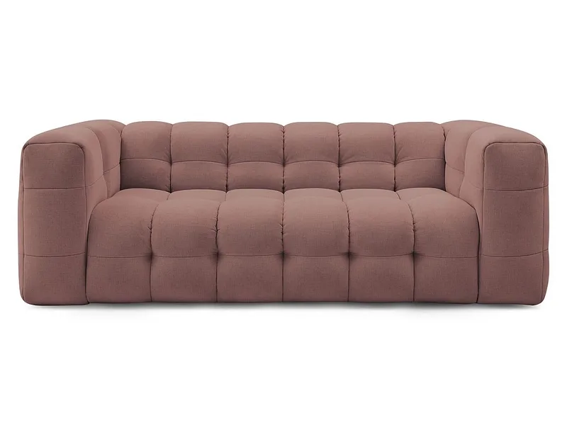 3er Sofa BOBOCHIC CLOUD Stoff rosa