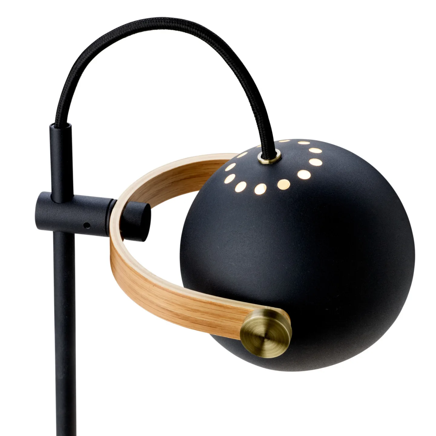 DC PORTABLE LED-batterilampa, svart, metall – Halo Design - Vardagsrum - Med en ljuskälla