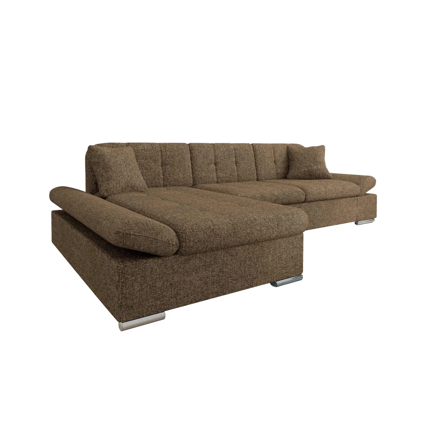 Djerra Bäddsoffa med Divan 3-sits - Brun