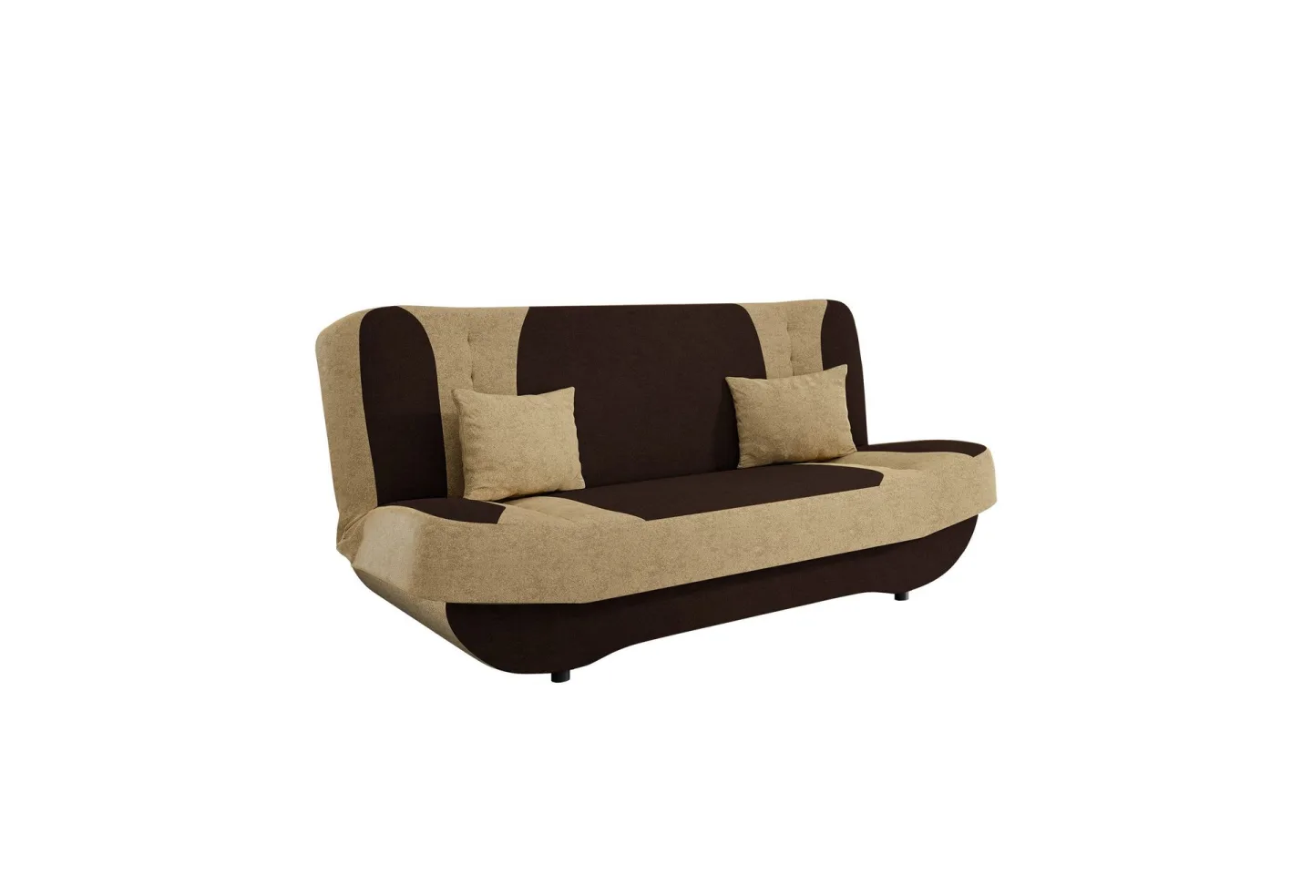 Burralla Bäddsoffa 2-sits - Beige/Brun